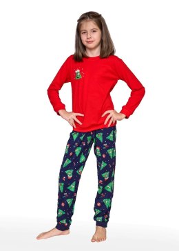 PIŻAMA GIRL YOUNG 592/182 CHRISTMAS TREE DR