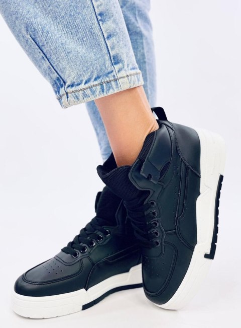 Buty sportowe za kostkę TIAGO BLACK Buty sportowe za kostkę TIAGO BLACK