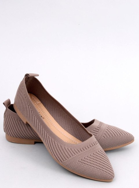 Baleriny z tkanego materiału KAYLA KHAKI Baleriny z tkanego materiału KAYLA KHAKI