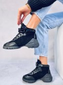 Buty sportowe z odpinanym łańcuchem PERI BLACK