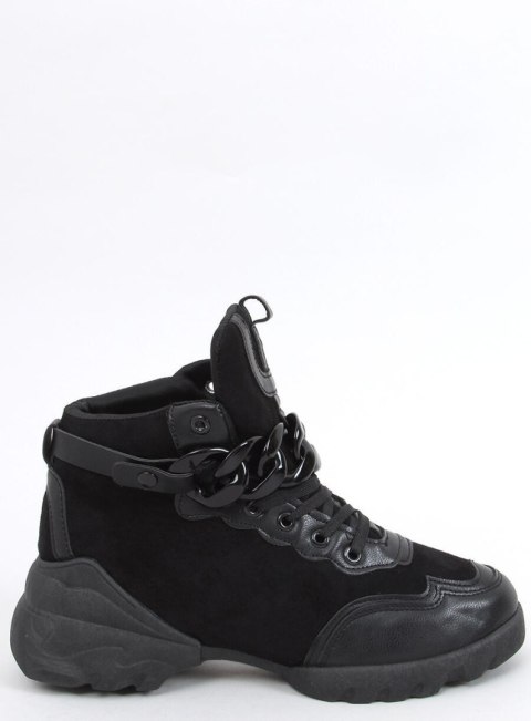 Buty sportowe z odpinanym łańcuchem PERI BLACK Buty sportowe z odpinanym łańcuchem PERI BLACK
