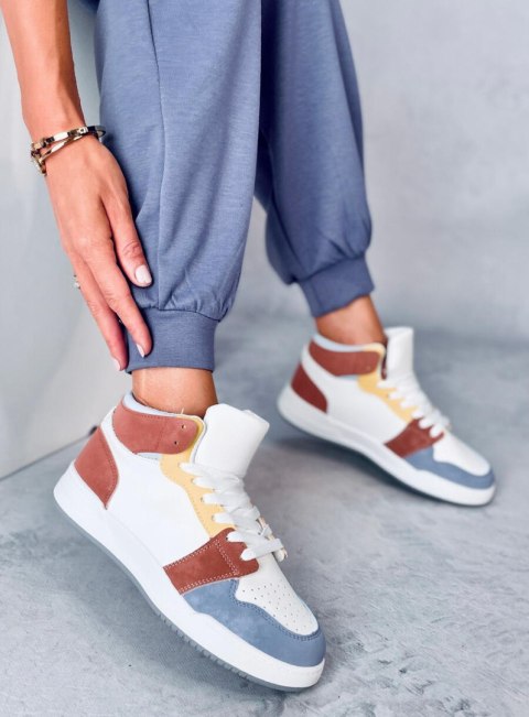 Buty sportowe za kostkę CLOWSI BLUE Buty sportowe za kostkę CLOWSI BLUE