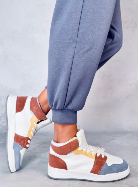 Buty sportowe za kostkę CLOWSI BLUE Buty sportowe za kostkę CLOWSI BLUE