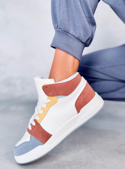Buty sportowe za kostkę CLOWSI BLUE Buty sportowe za kostkę CLOWSI BLUE