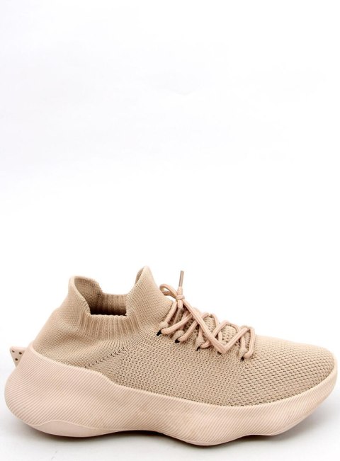 Skarpetkowe buty sportowe DESIRE KHAKI Skarpetkowe buty sportowe DESIRE KHAKI