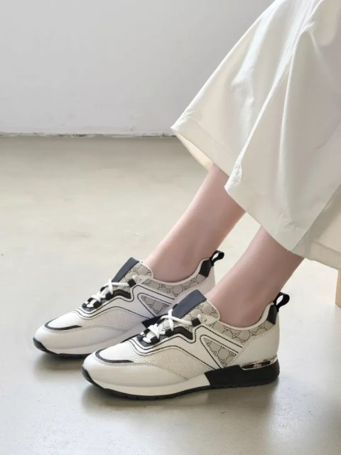 Sneakersy damskie MURRAY WHITE Sneakersy damskie MURRAY WHITE