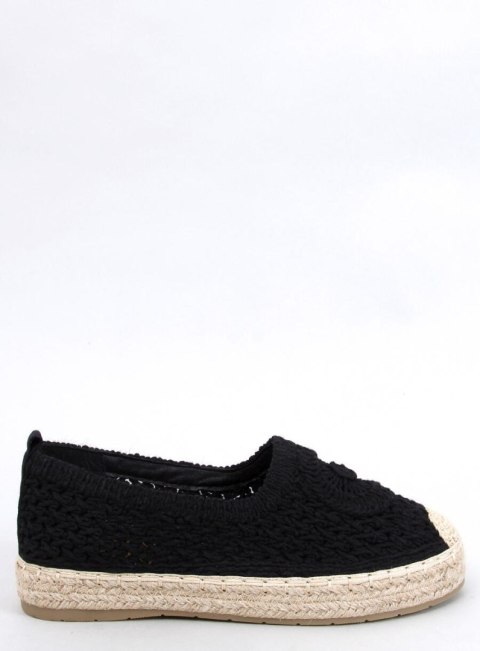 Ażurowe espadryle baleriny DAGONEI BLACK Ażurowe espadryle baleriny DAGONEI BLACK