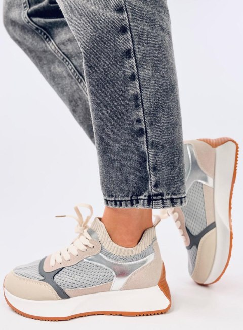 Buty sportowe damskie CORNET GREY Buty sportowe damskie CORNET GREY