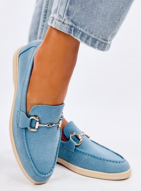 Mokasyny damskie MILVA BLUE Mokasyny damskie MILVA BLUE