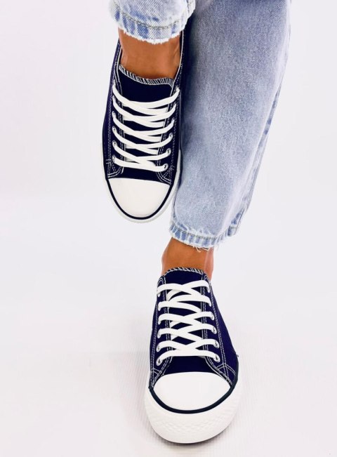 Trampki damskie klasyczne BASIC D.BLUE / NAVY Trampki damskie klasyczne BASIC D.BLUE / NAVY