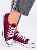 Trampki damskie klasyczne BASIC WINE