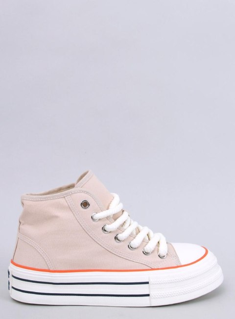 Trampki na platformie PUELL BEIGE Trampki na platformie PUELL BEIGE