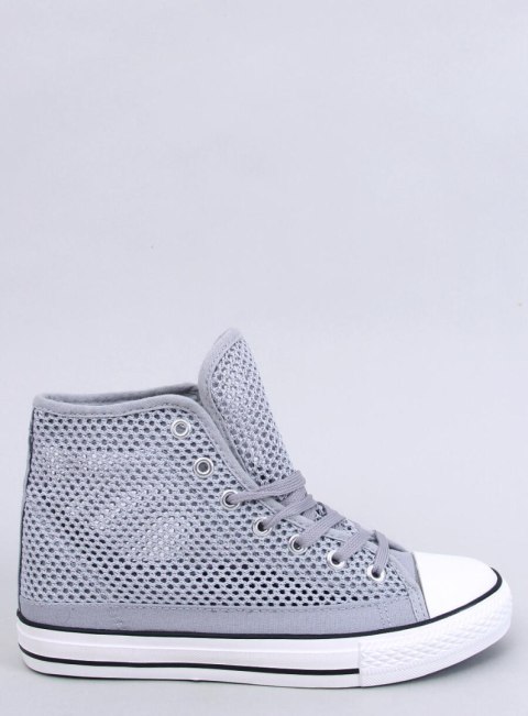 Ażurowe trampki za kostkę MOUSSE GREY Ażurowe trampki za kostkę MOUSSE GREY