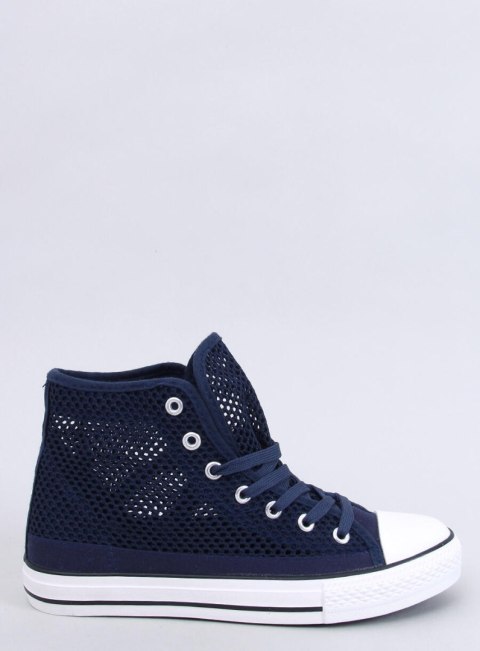 Ażurowe trampki za kostkę MOUSSE NAVY Ażurowe trampki za kostkę MOUSSE NAVY