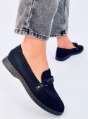 Mokasyny ażurowe LUCENA BLACK