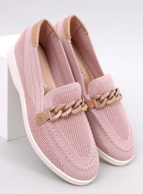 Mokasyny ażurowe LUCENA PINK Mokasyny ażurowe LUCENA PINK