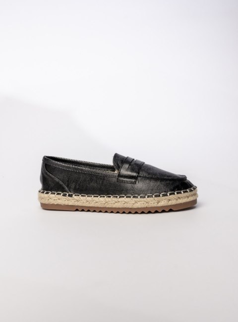 Damskie Mokasyny - Black LUMI BLACK Damskie Mokasyny - Black LUMI BLACK