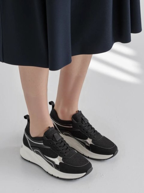 Damskie Sneakersy DYNAMIX BLACK Damskie Sneakersy DYNAMIX BLACK
