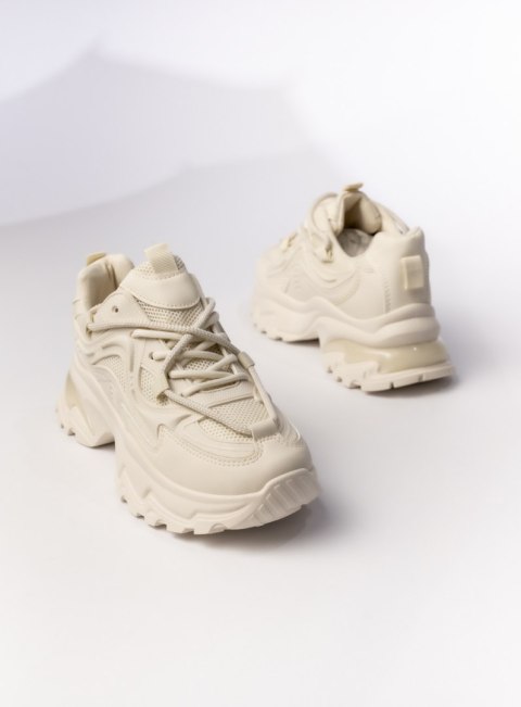 Damskie Sneakersy VELARA BEIGE Damskie Sneakersy VELARA BEIGE