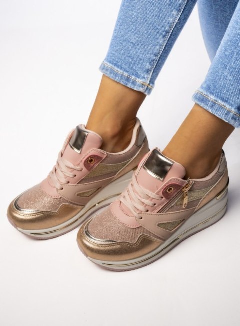 Damskie Sneakersy VELORA PINK Damskie Sneakersy VELORA PINK