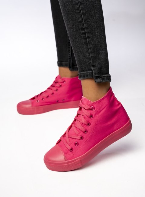 Damskie Trampki SOLIS FUSHIA Damskie Trampki SOLIS FUSHIA