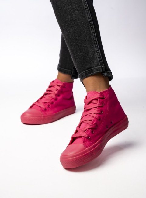 Damskie Trampki SOLIS FUSHIA Damskie Trampki SOLIS FUSHIA