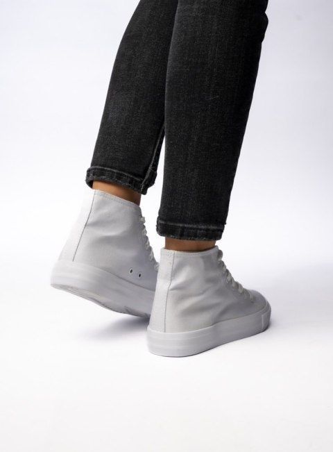 Damskie Trampki SOLIS WHITE Damskie Trampki SOLIS WHITE