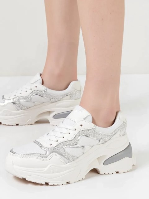 Sneakersy GLAM WHITE Sneakersy GLAM WHITE