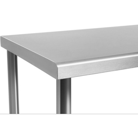 Stół do kuchni blat roboczy stal nierdzewna dolną półka 120x60cm Stół do kuchni blat roboczy stal nierdzewna dolną półka 120x60cm