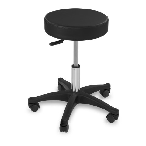 Taboret stołek hoker kosmetyczny obrotowy na kółkach Physa AVERSA czarny Taboret stołek hoker kosmetyczny obrotowy na kółkach Physa AVERSA czarny
