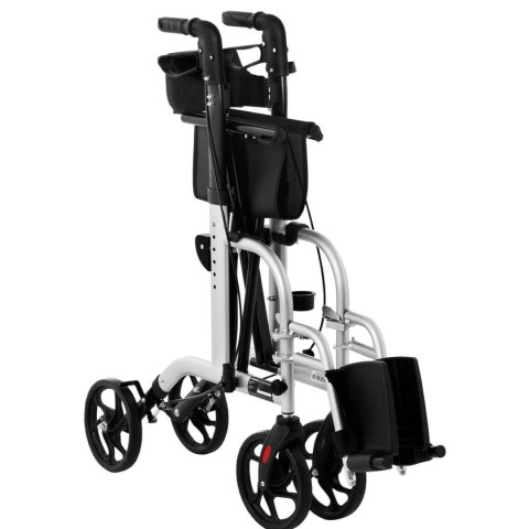 Balkonik chodzik rehabilitacyjny 2w1 z funkcją wózka składany z torbą do 136kg Balkonik chodzik rehabilitacyjny 2w1 z funkcją wózka składany z torbą do 136kg