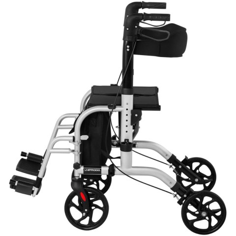 Balkonik chodzik rehabilitacyjny 2w1 z funkcją wózka składany z torbą do 136kg Balkonik chodzik rehabilitacyjny 2w1 z funkcją wózka składany z torbą do 136kg