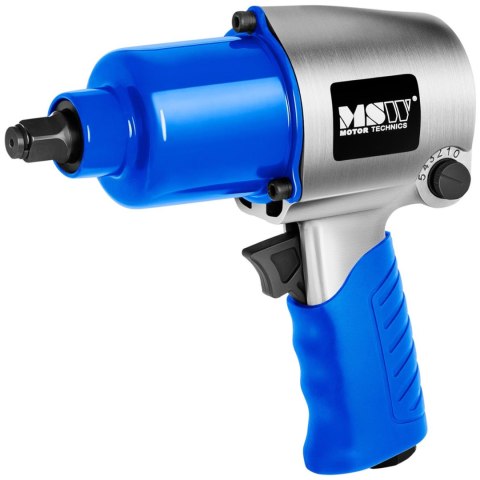 Klucz pneumatyczny udarowy do kół 1/2'' z nasadkami 8000 obr./min 700 Nm ZESTAW Klucz pneumatyczny udarowy do kół 1/2'' z nasadkami 8000 obr./min 700 Nm ZESTAW