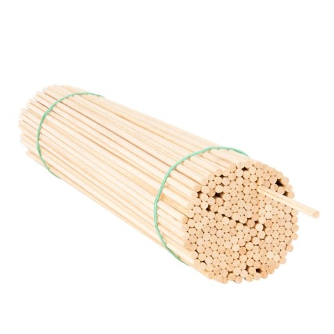 Patyczki do flag chorągiewek drewniane bukowe 50cm/5mm 100szt Patyczki do flag chorągiewek drewniane bukowe 50cm/5mm 100szt
