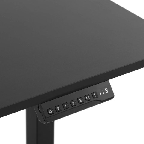 Biurko eletryczne z regulacją wysokości wys. 73-118 cm blat 140x60 cm Biurko eletryczne z regulacją wysokości wys. 73-118 cm blat 140x60 cm