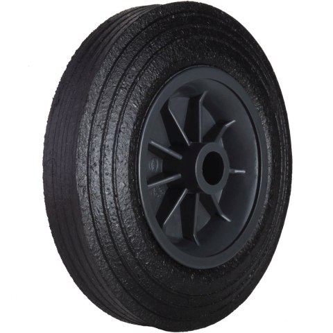 Koło kółko do kubła kontenera na odpady gumowe przelotowe śr. 200mm Koło kółko do kubła kontenera na odpady gumowe przelotowe śr. 200mm