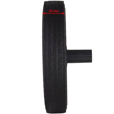 Koło kółko do kubła kontenera na odpady gumowe śr. 300mm Koło kółko do kubła kontenera na odpady gumowe śr. 300mm