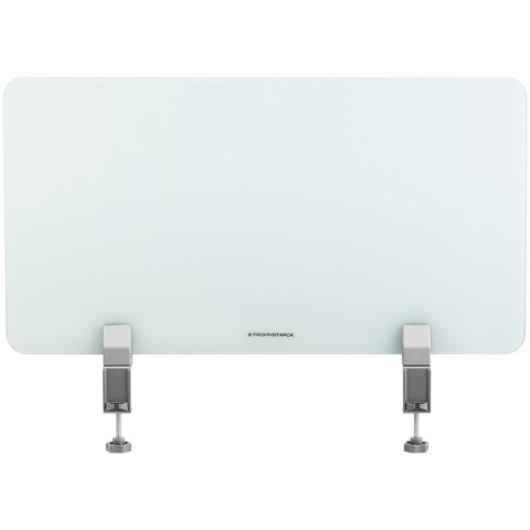 Ścianka przegroda działowa biurkowa szklana 75 x 40 cm Ścianka przegroda działowa biurkowa szklana 75 x 40 cm