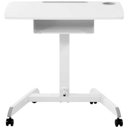 Stolik stojak pod laptopa odchylany regulowany z półką 80 x 56 cm 760 - 1130 mm Stolik stojak pod laptopa odchylany regulowany z półką 80 x 56 cm 760 - 1130 mm