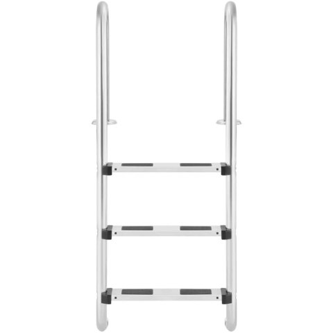Drabinka do basenu ze stali nierdzewnej 3 stopnie 1320 mm Drabinka do basenu ze stali nierdzewnej 3 stopnie 1320 mm