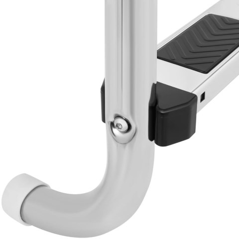 Drabinka do basenu ze stali nierdzewnej 3 stopnie 1320 mm Drabinka do basenu ze stali nierdzewnej 3 stopnie 1320 mm
