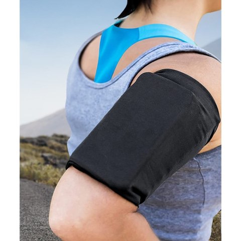 Opaska na ramię do biegania ćwiczeń fitness armband XL granatowa Opaska na ramię do biegania ćwiczeń fitness armband XL granatowa