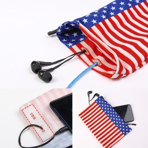 Opaska na ramię do biegania ćwiczeń fitness armband XL granatowa Opaska na ramię do biegania ćwiczeń fitness armband XL granatowa