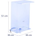 Wylewka wodospadowa z oświetleniem LED 35 cm wypływ wody 310 mm