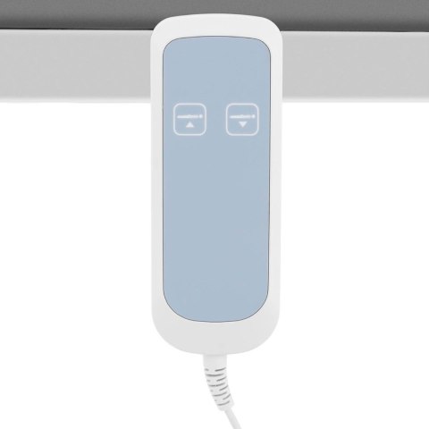 Łóżko stół kosmetyczny do masażu elektryczny 150 kg PESSAC - szary Łóżko stół kosmetyczny do masażu elektryczny 150 kg PESSAC - szary