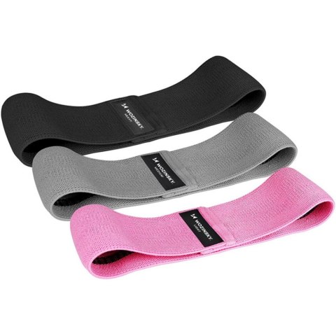 Materiałowe taśmy oporowe gumy do ćwiczeń mini band joga fitness crossfit ZESTAW 3szt Materiałowe taśmy oporowe gumy do ćwiczeń mini band joga fitness crossfit ZESTAW 3szt