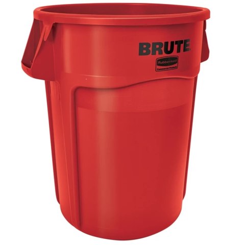Pojemnik kubeł przemysłowy na odpady i do żywności BRUTE Round 166L - czerwony Pojemnik kubeł przemysłowy na odpady i do żywności BRUTE Round 166L - czerwony