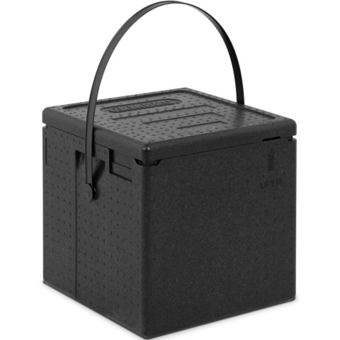 Pojemnik termobox EPP CAMBRO do transportu pizzy 8 pudełek 33x33x4cm pasek czarny Pojemnik termobox EPP CAMBRO do transportu pizzy 8 pudełek 33x33x4cm pasek czarny