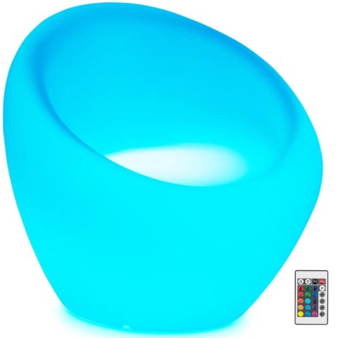 Fotel klubowy barowy podświetlany LED 62 x 68 cm Fotel klubowy barowy podświetlany LED 62 x 68 cm