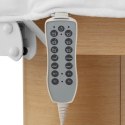 Łóżko stół do masażu tatuażu SPA podgrzewany AVIGNON - biały